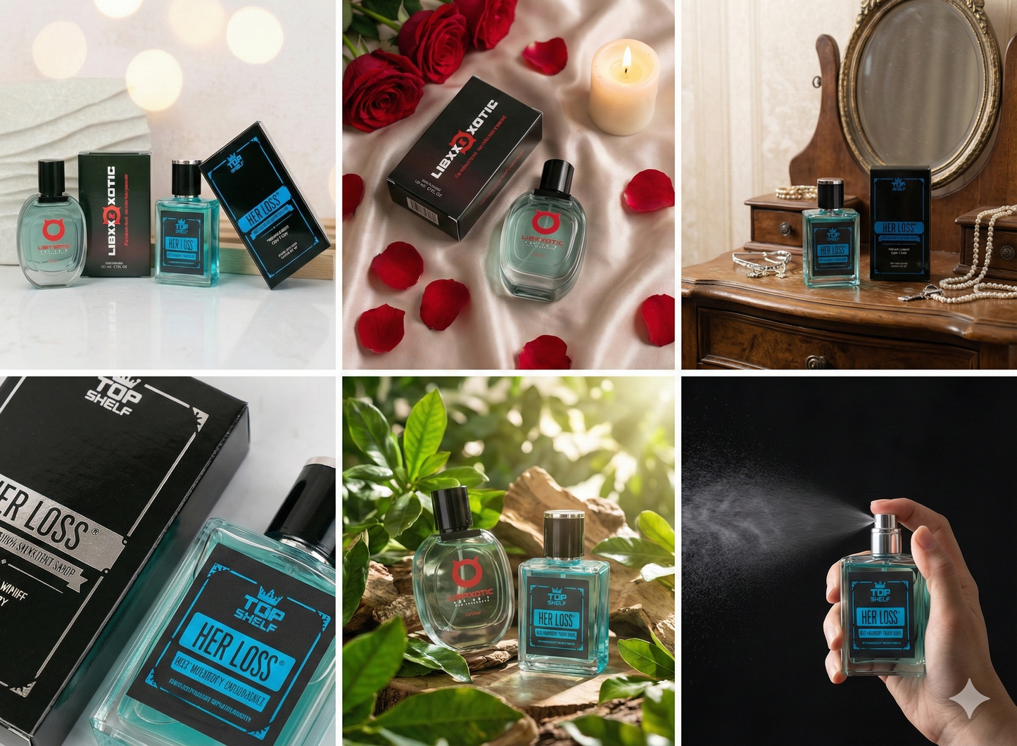 KIT EXPLOSIVO DE FEROMONAS HER LOSS + LIBIHOT (2 x 1)